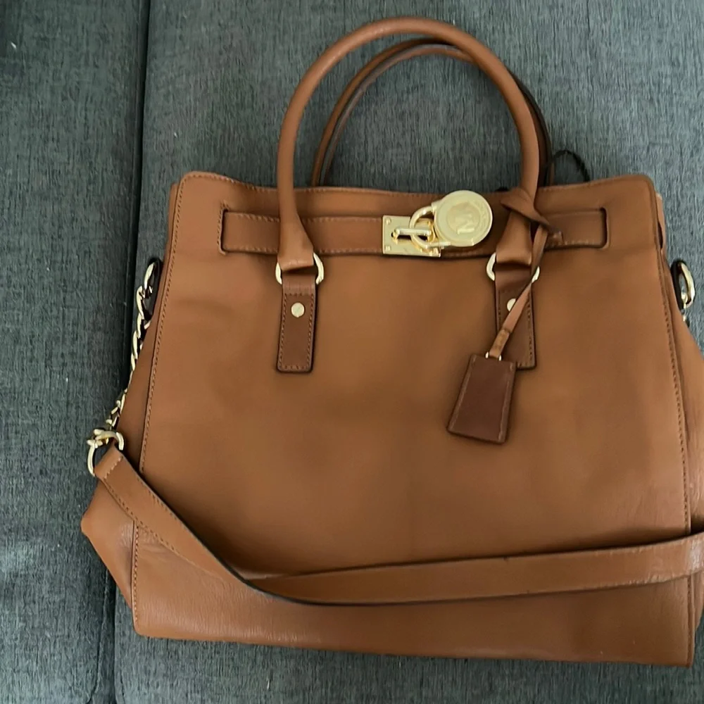 Michael Kors large leather satchel - Picture 1 of 5